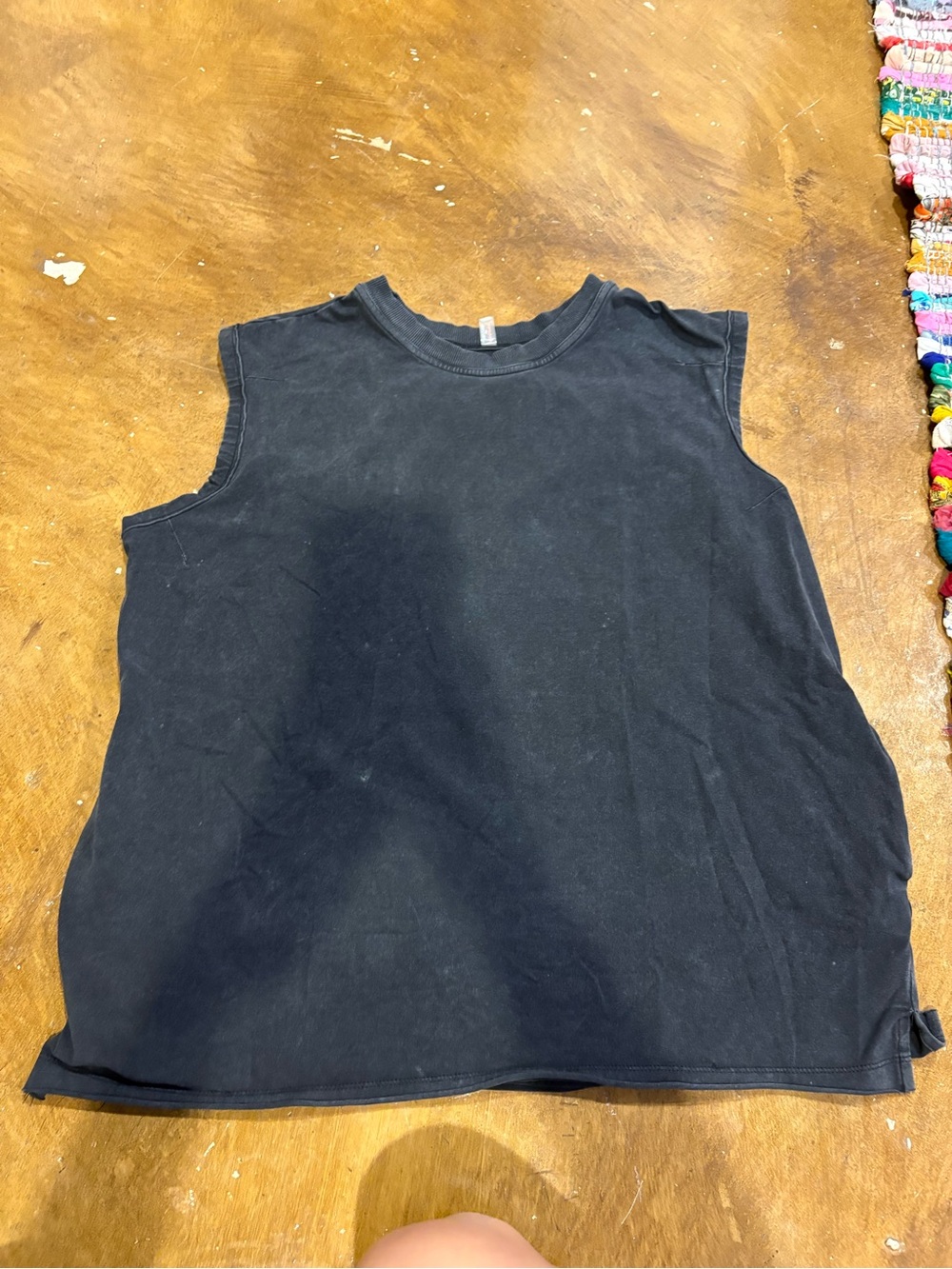 FP Movement by Free People Black Sleeveless Muscle Tank
